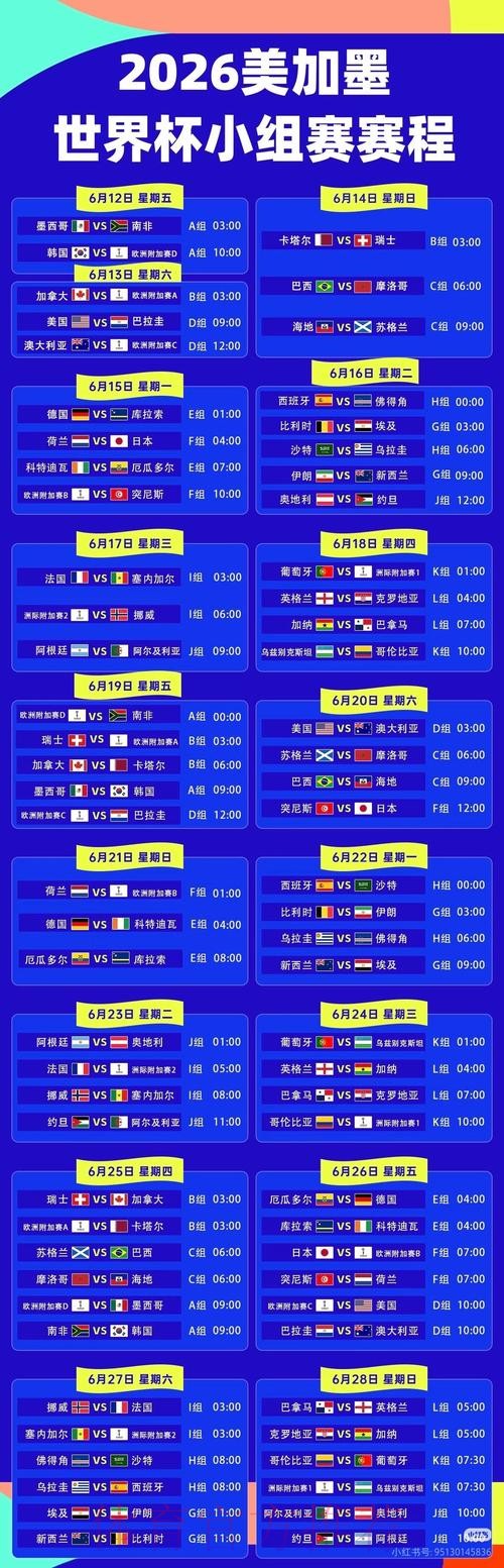 2026世界杯直播最新高清直播怎么查